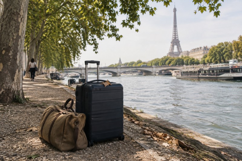 Consigne près de la tour Eiffel